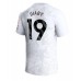 Aston Villa Moussa Diaby #19 Kopio Vieras Pelipaita 2023-24 Lyhyet Hihat